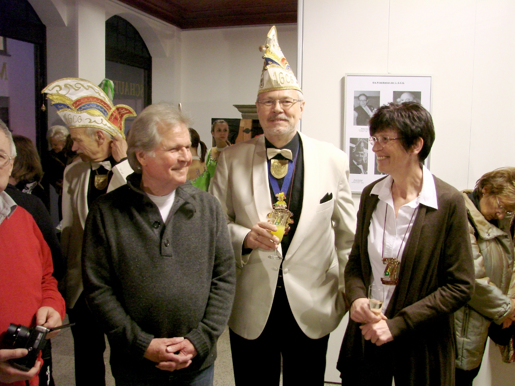 21.01.2011: Ausstellungseröffnung im Griesheimer Museum 130 Jahre Sängerbund-Germania u. 77 Jahre 